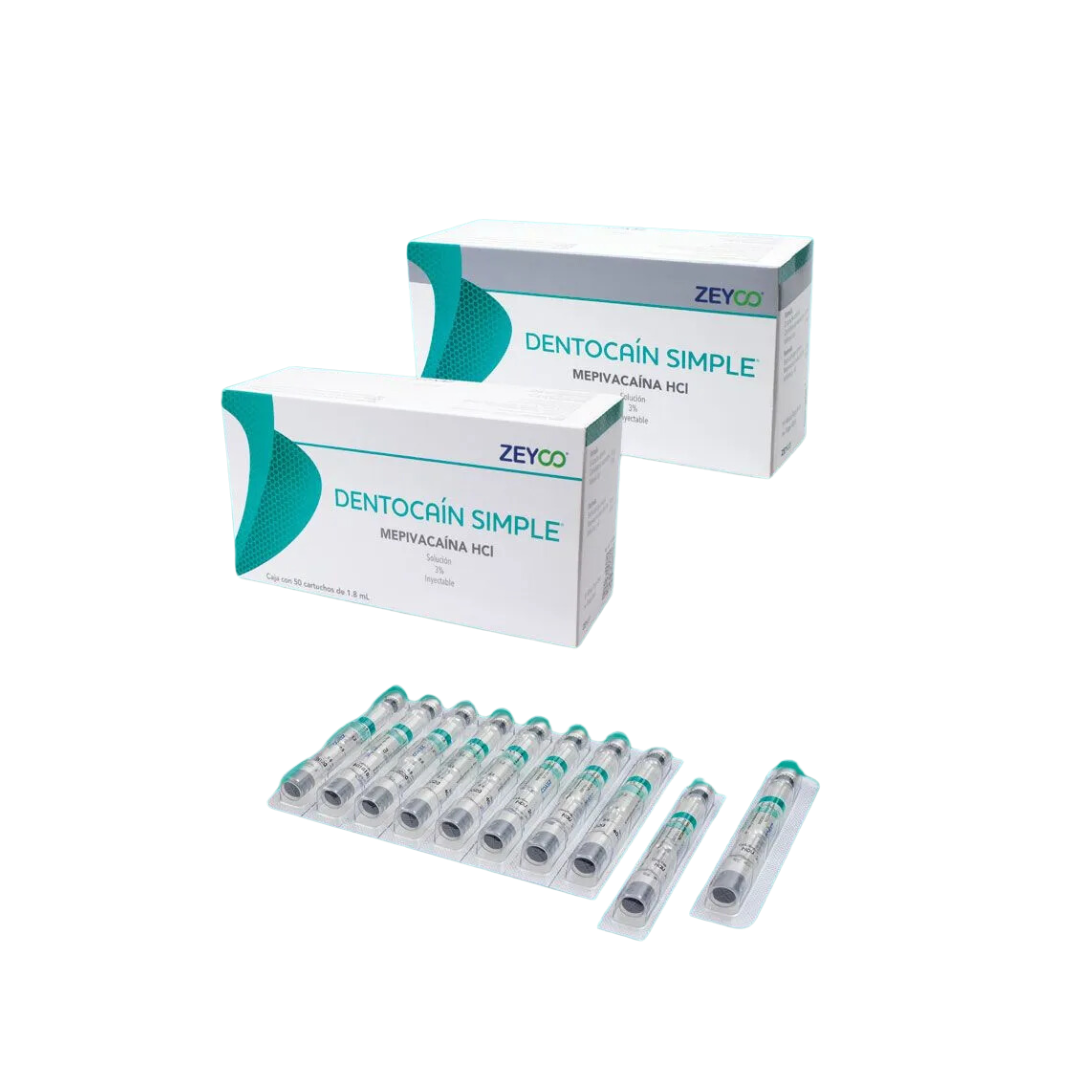 Dentocaín Simple Mepivacaína HCI 3%