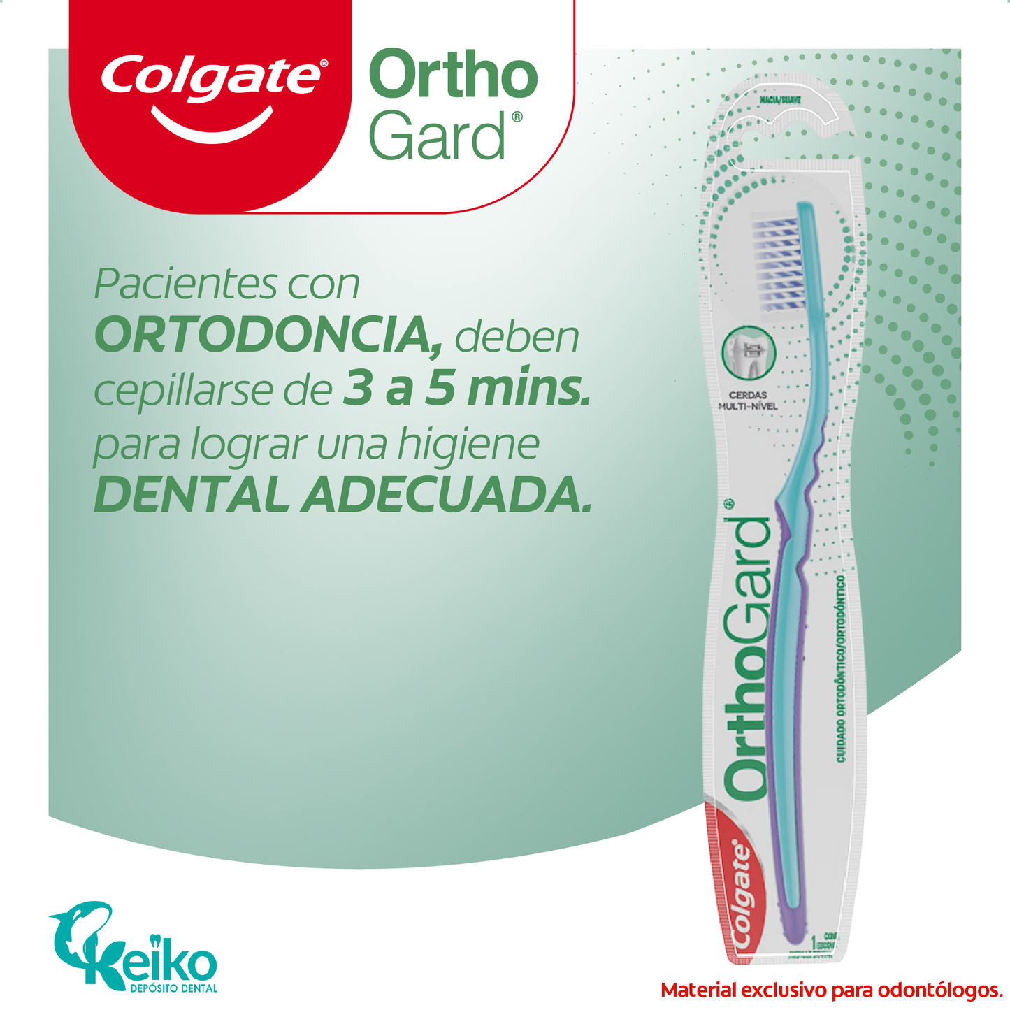 Cepillo Dental OrthoGard