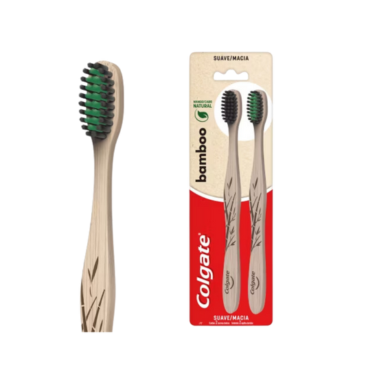 Cepillo Colgate Bamboo C/2